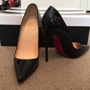 Size 34 Christian Louboutin So Kate heels